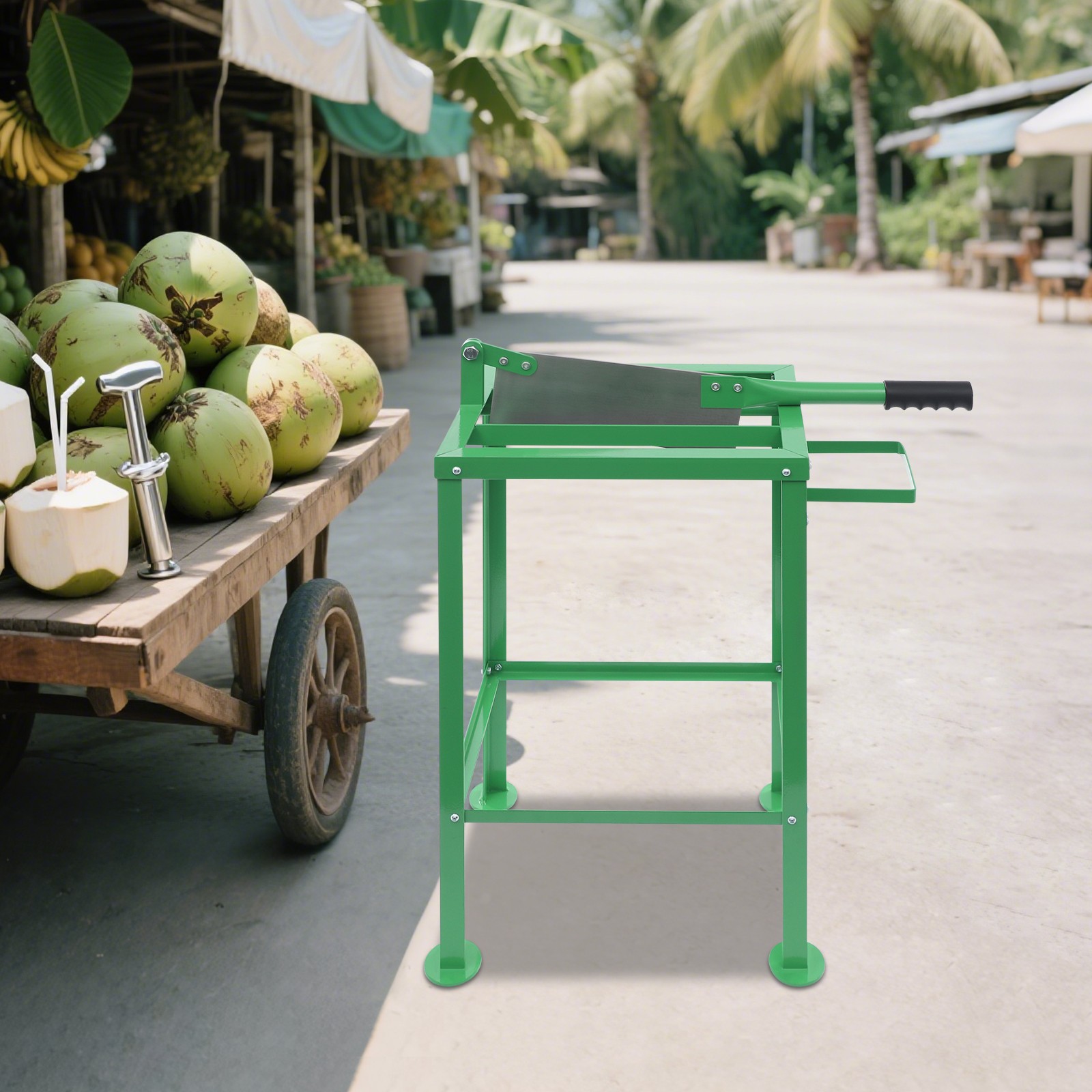 Coconut Cutting Tool Coconut Cutter Manual Coconut Cutter ﻿Floor Standing ﻿