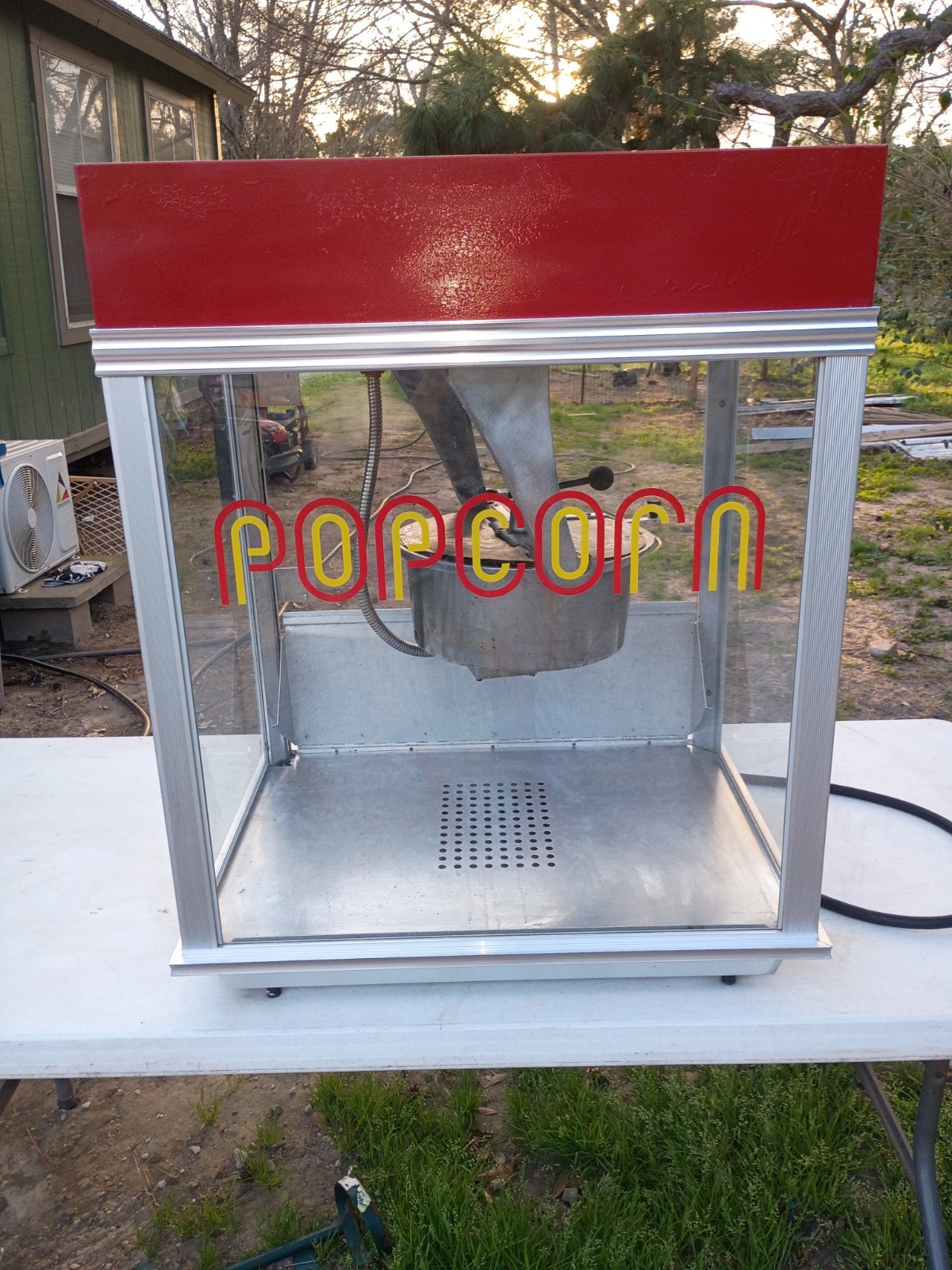 Gold Medal 2121 Commercial Popcorn Machine Stainless Steel Kettle