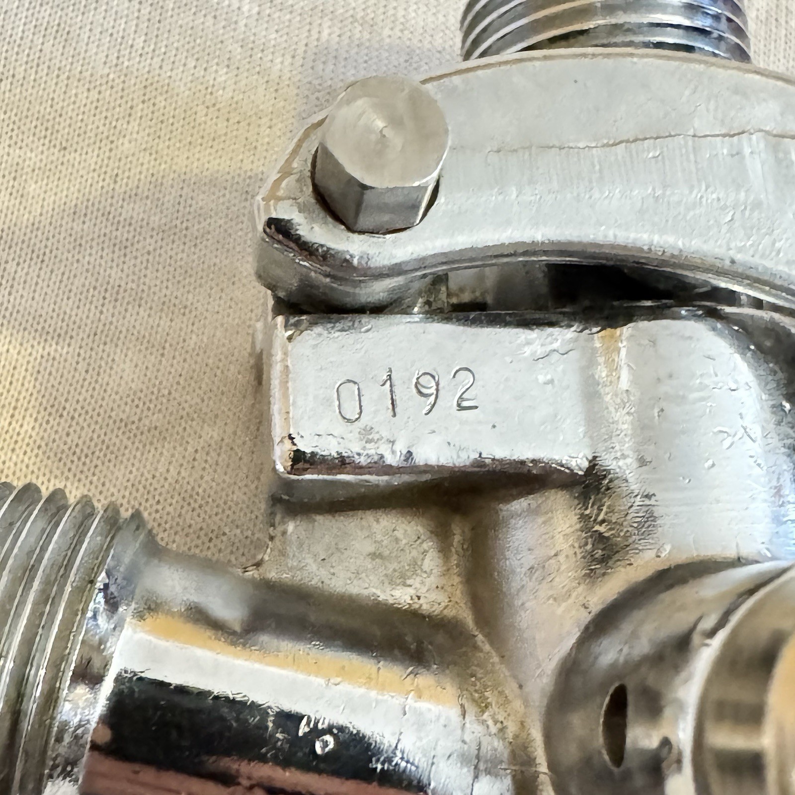 Micro Matic Red Coors Lever Handle D-System Keg Coupler Untested