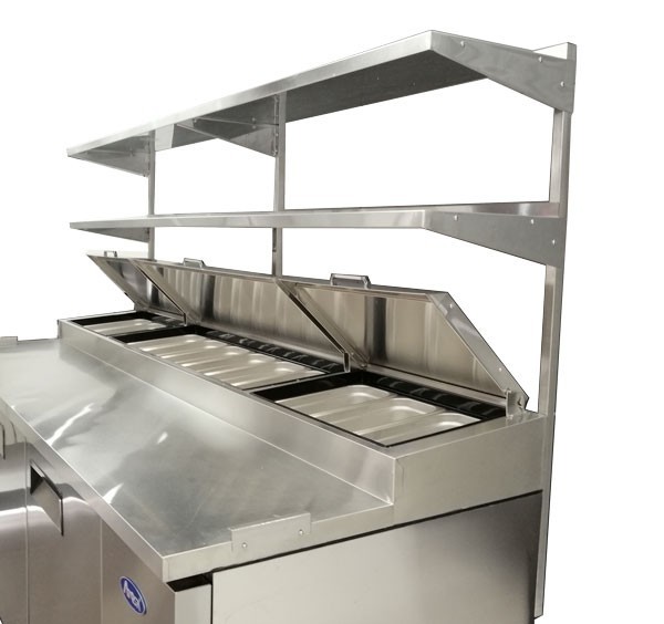 Atosa Model # MROS-67P. 2 Yr Warranty Overshelf.