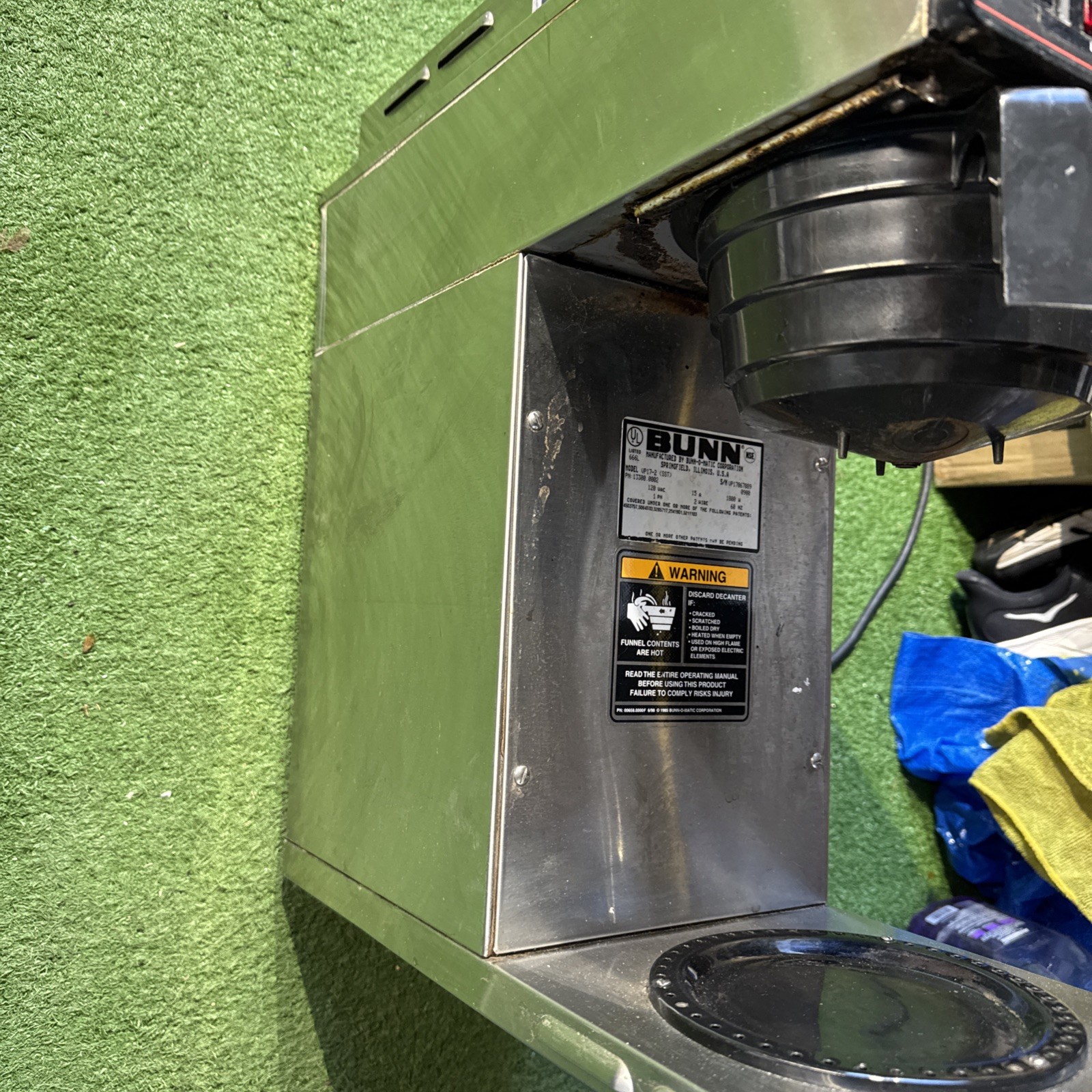 Bunn Coffee Machine *Used* VP17-2 Pourover Coffee Maker – Stainless Decor