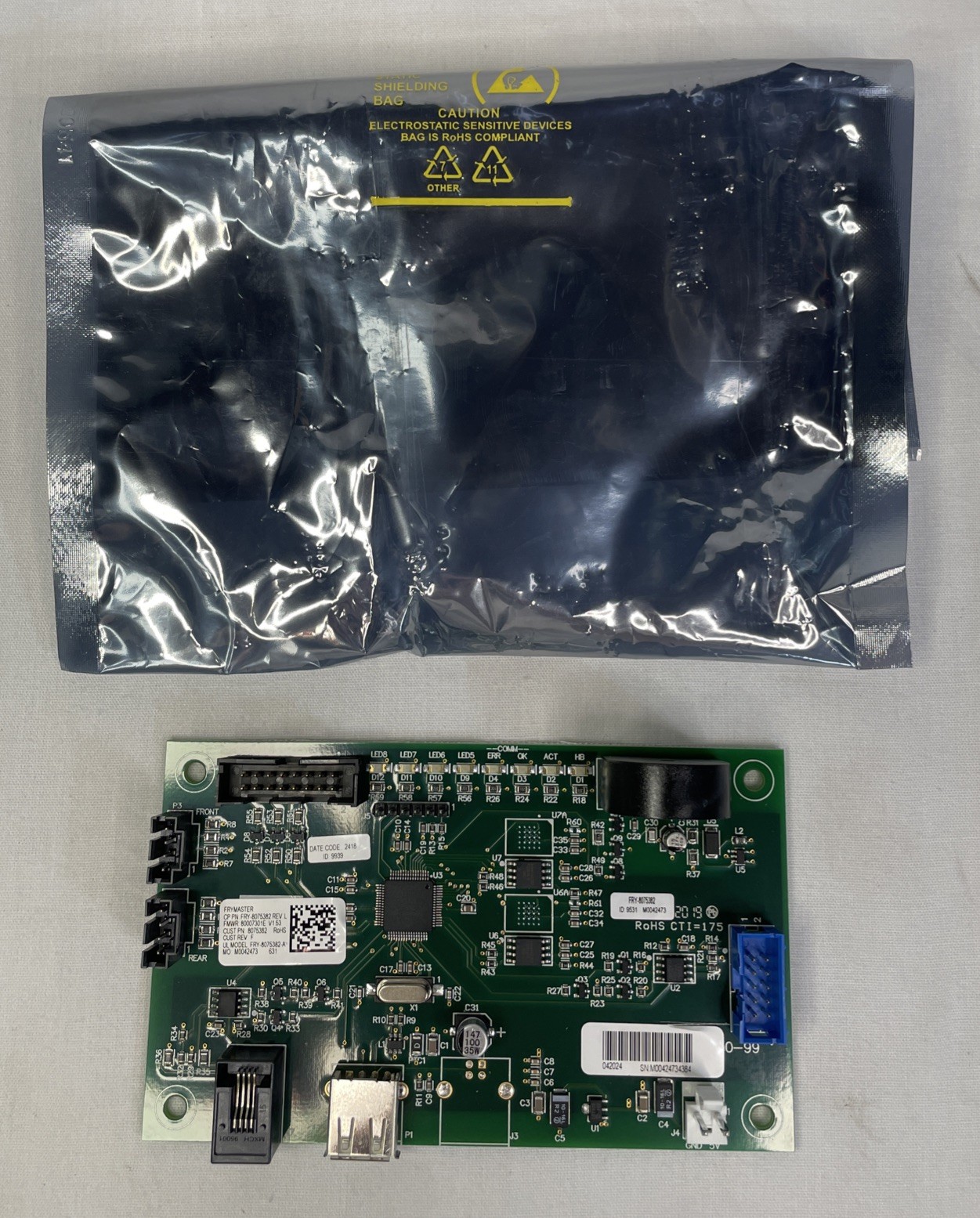 Frymaster 8075382 Master Control Board