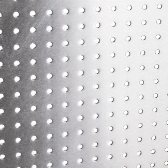 19 1/2″ x 19 1/2″ x 4″ Silver Stainless Steel Scrap Pre-Rinse Sink Basket Rails
