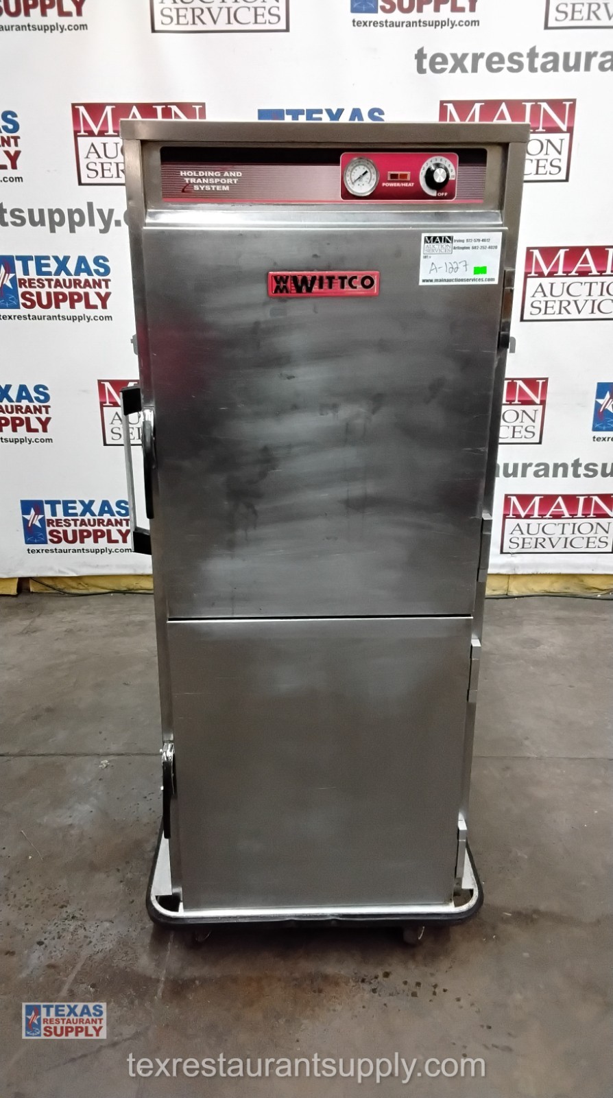 Wittco 1826-15-BC-IS-DD Full Size Holding Heating Warmer Cabinet Full Size