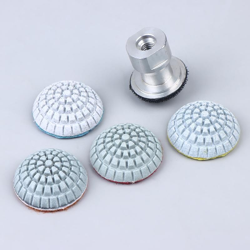 Diamond Wet Polishing Pad Stone Curved Grinding Disc Head For Polishing Marble
