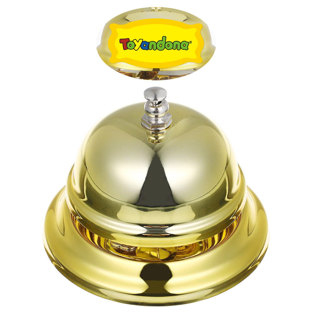 Call Bell Small Counter Bell Ring Service Bell Dinner Game Prop Bell US