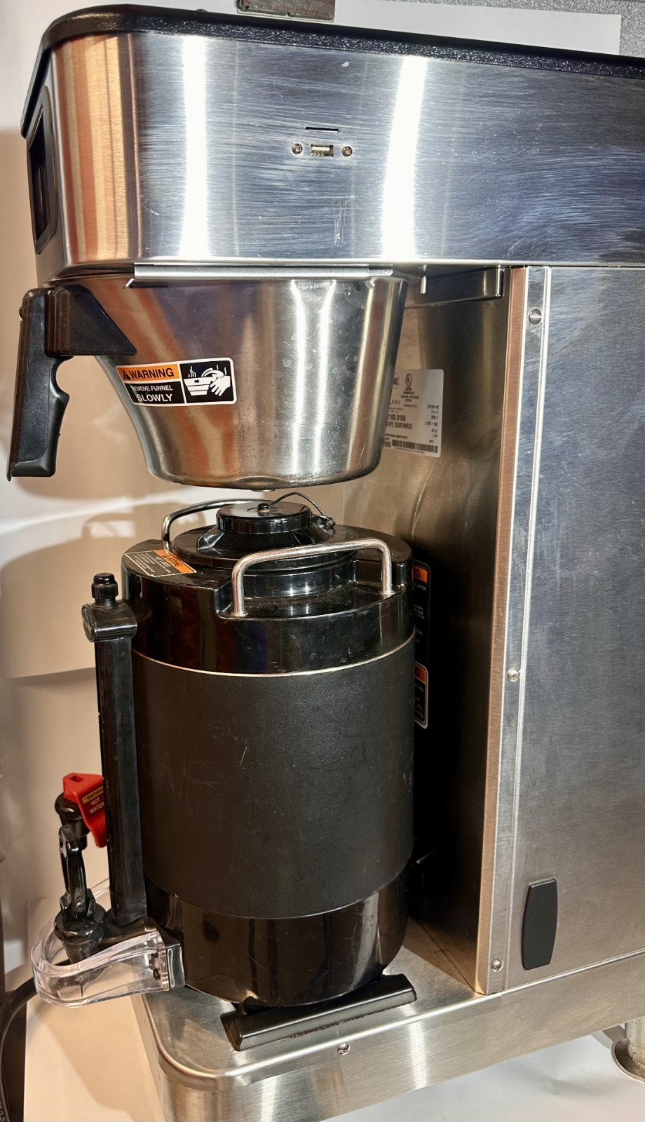Bunn 52100.0100 ICB SH Platinum Infusion Coffee Brewer 120/240V 3500W