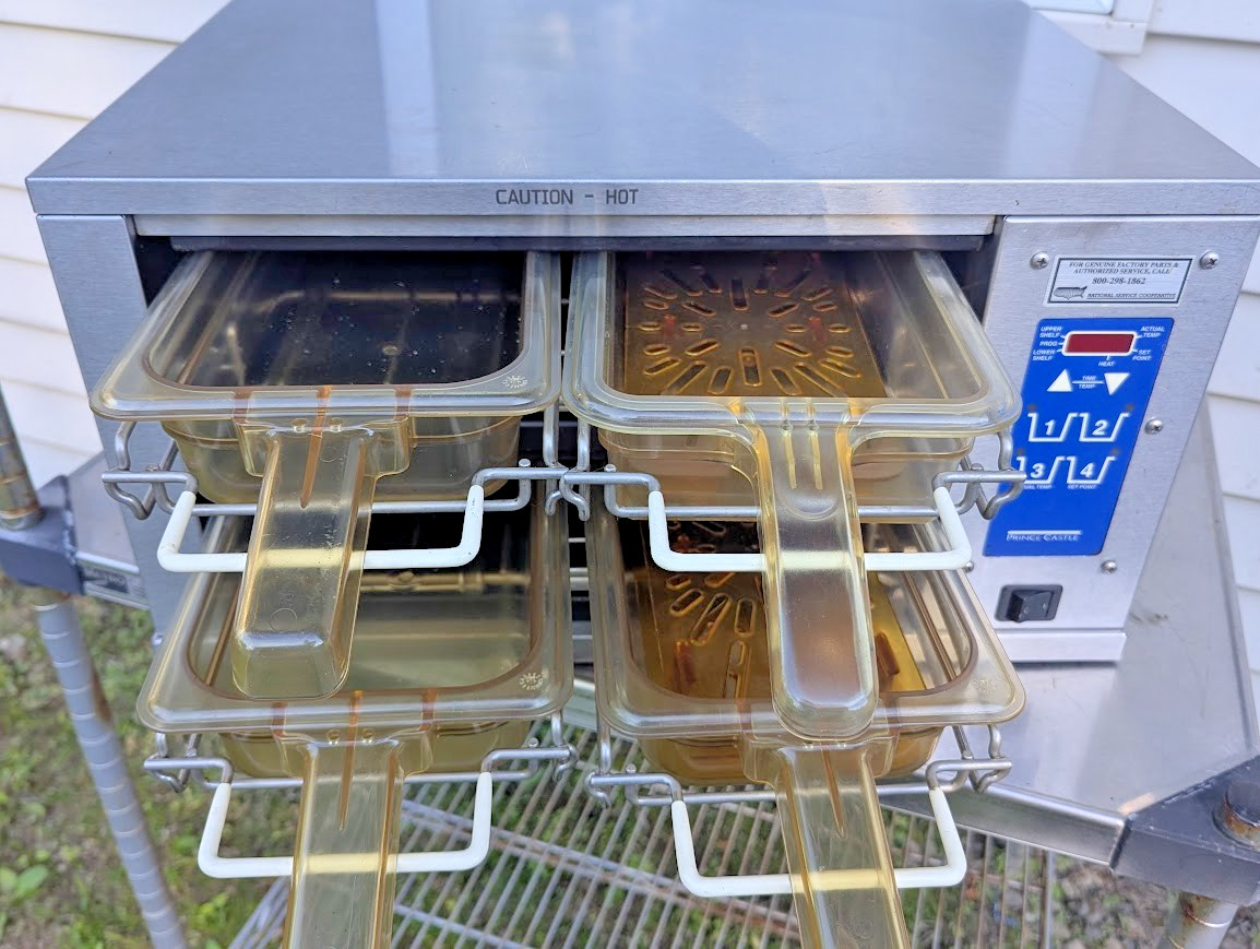 Prince Castle DHB Dedicated Food Warmer Holding Unit Cabinet Bin with Pans
