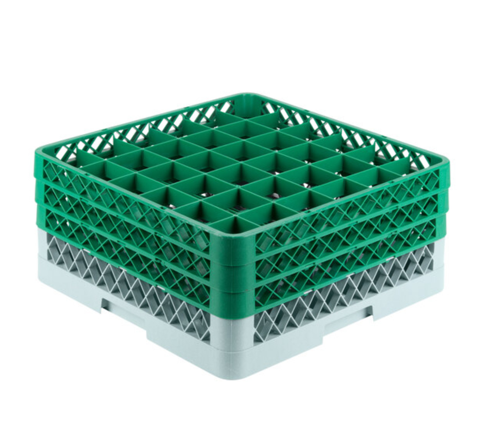 Commercial Dishwasher Machine 36 Cup Glass Tray Rack 3 Extenders Dishwashing