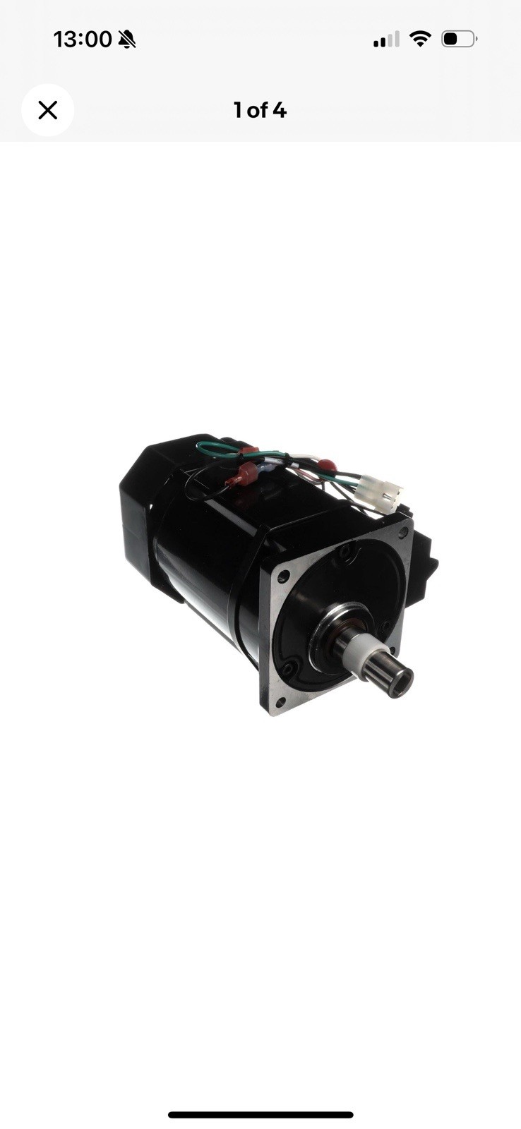 FBD 12-2360-0004 GEARMOTOR ASSEMBLY, ,115V 60 HZ BLACK.. GENUINE OEM .. NEW