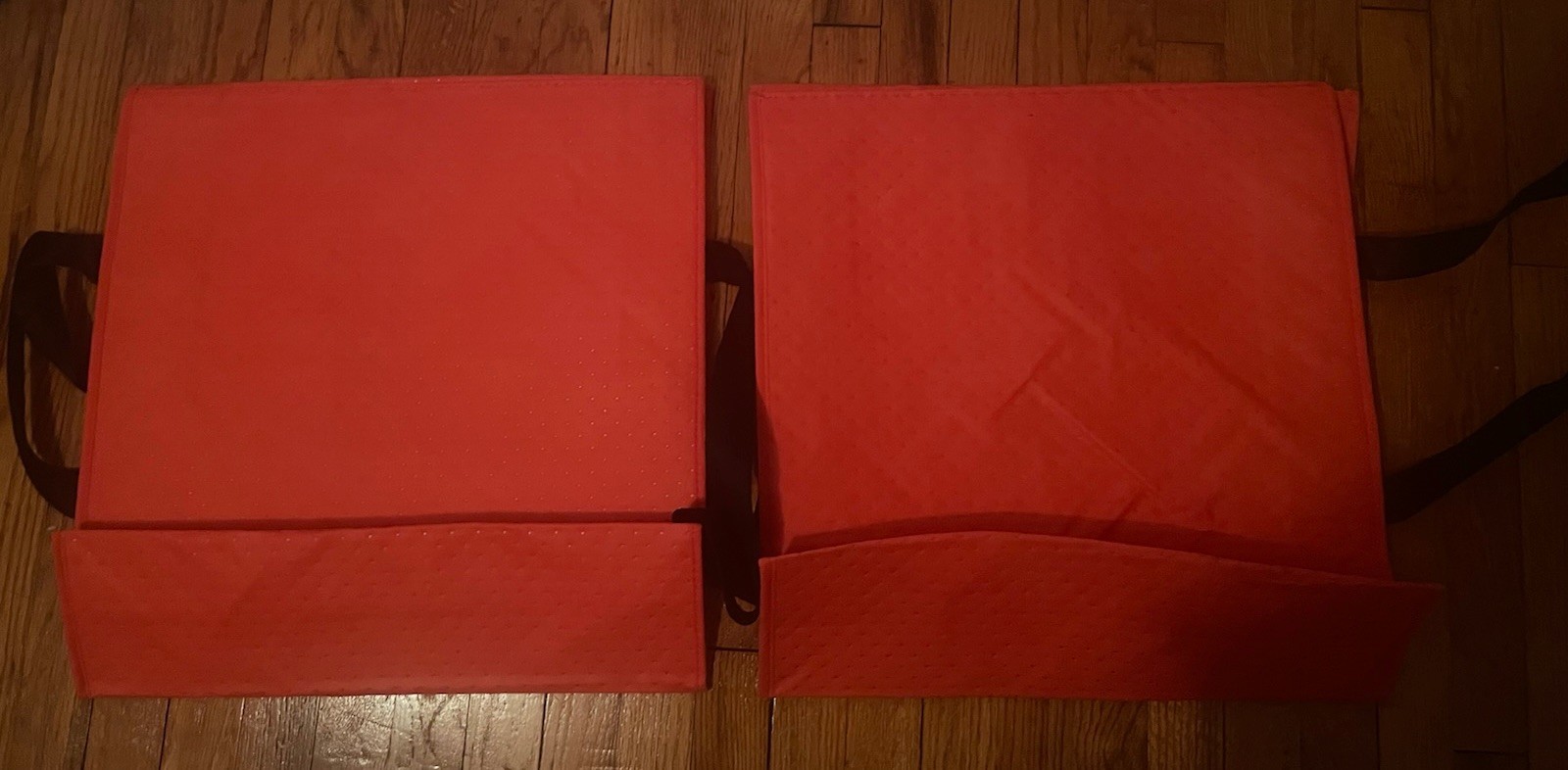Lot of 2 Doordash Large Insulated Pizza Delivery Bag Tote 19x19x5 Door Dash NEW