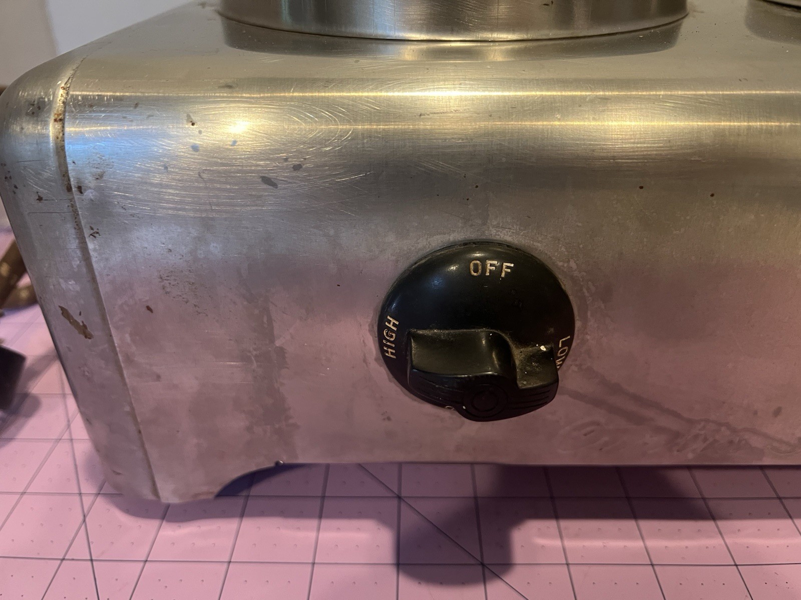 VINTAGE 1950’s Wilbur Curtis E2 SS Coffee DUAL Server Warmer Stainless Steel USA