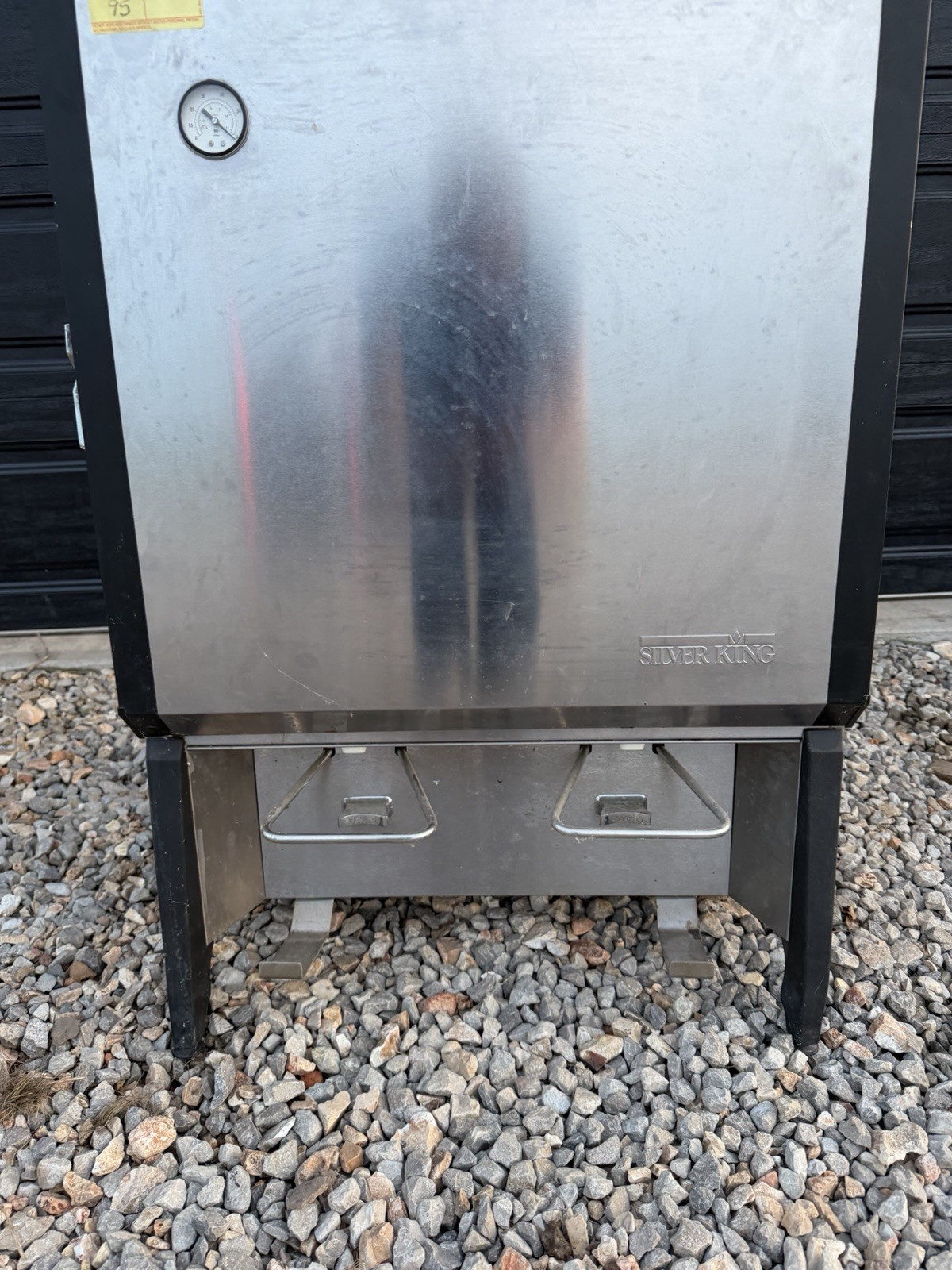 Silver King Prince Commercial Double Beverage Cooler Milk Dispenser SK12MAJ
