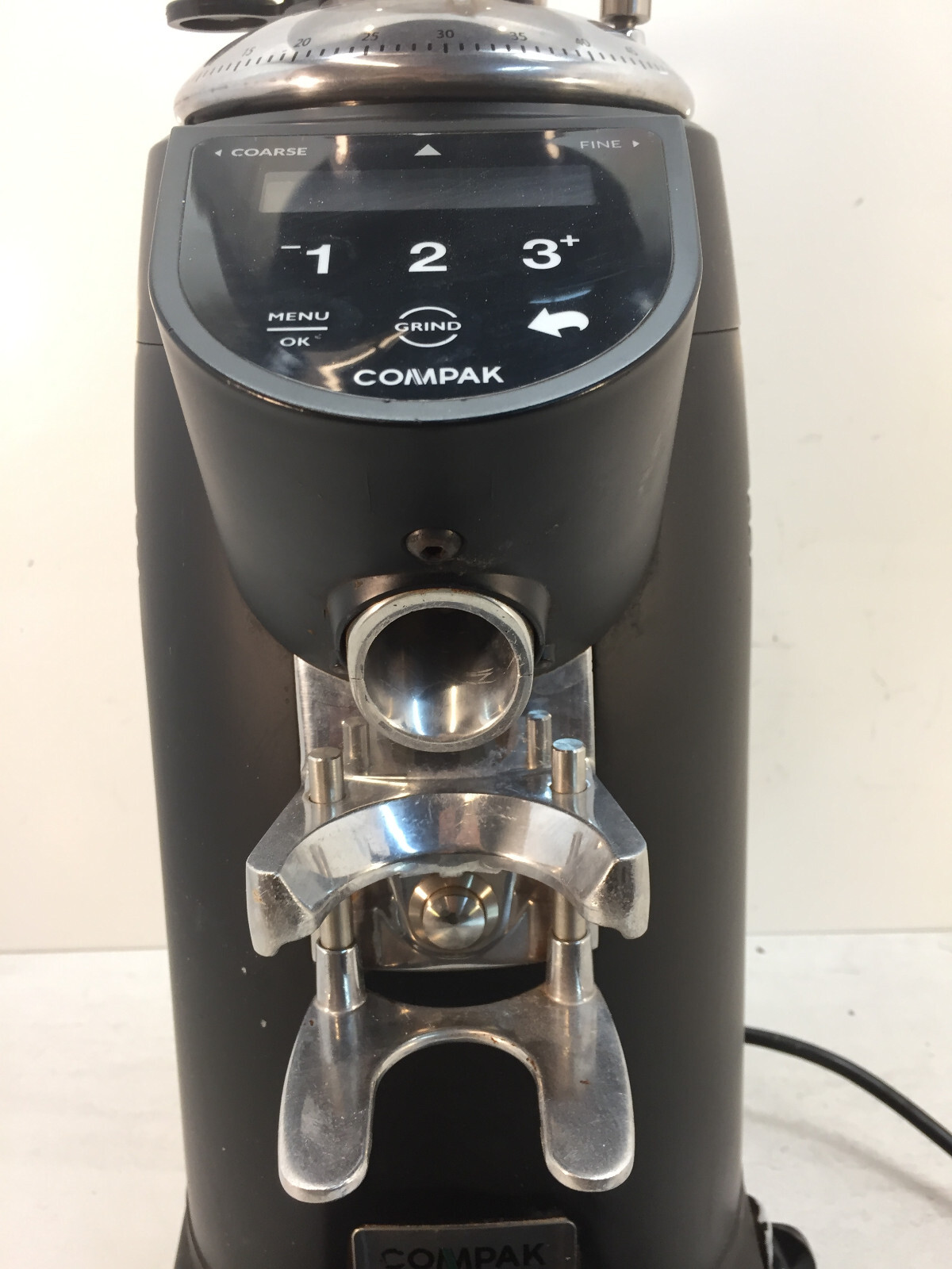 Compak E10 Conic Engineering Commercial Coffee Grinder, Matt Black