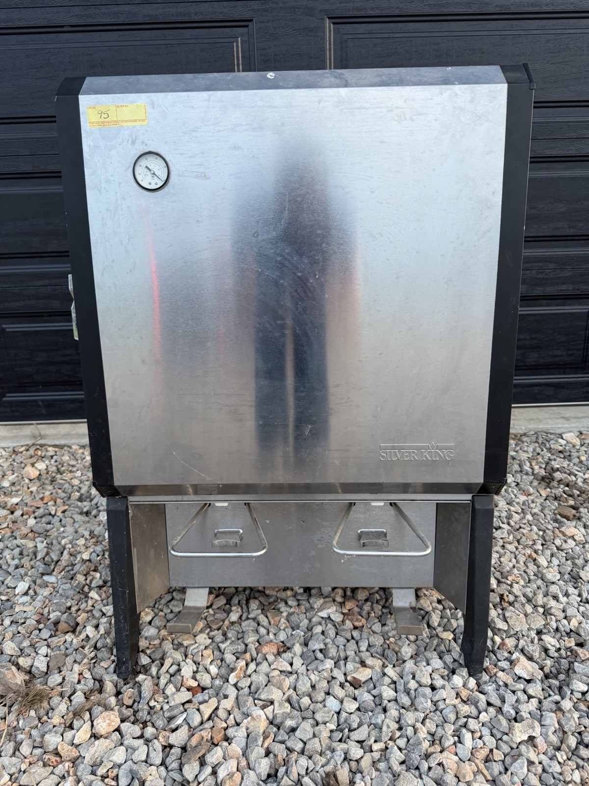 Silver King Prince Commercial Double Beverage Cooler Milk Dispenser SK12MAJ