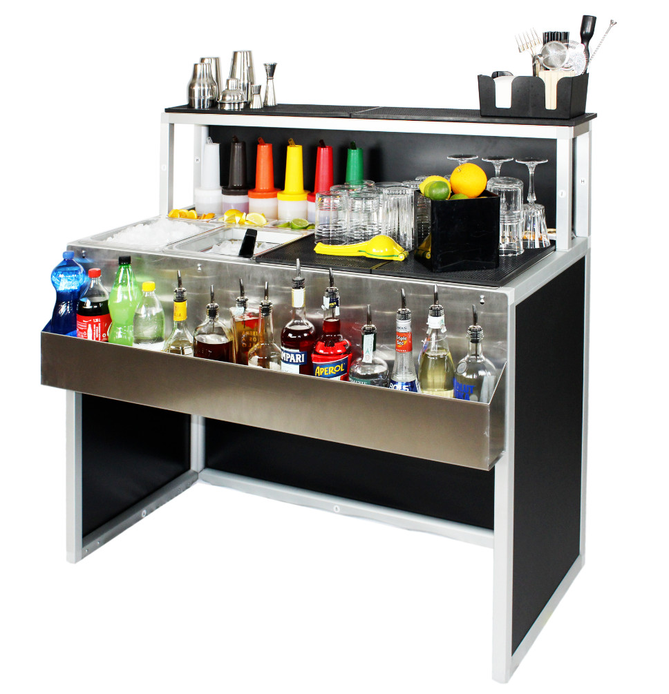 PORTABLE REMOVABLE BAR counter station by BARTENDER – bartender station 120 cm
