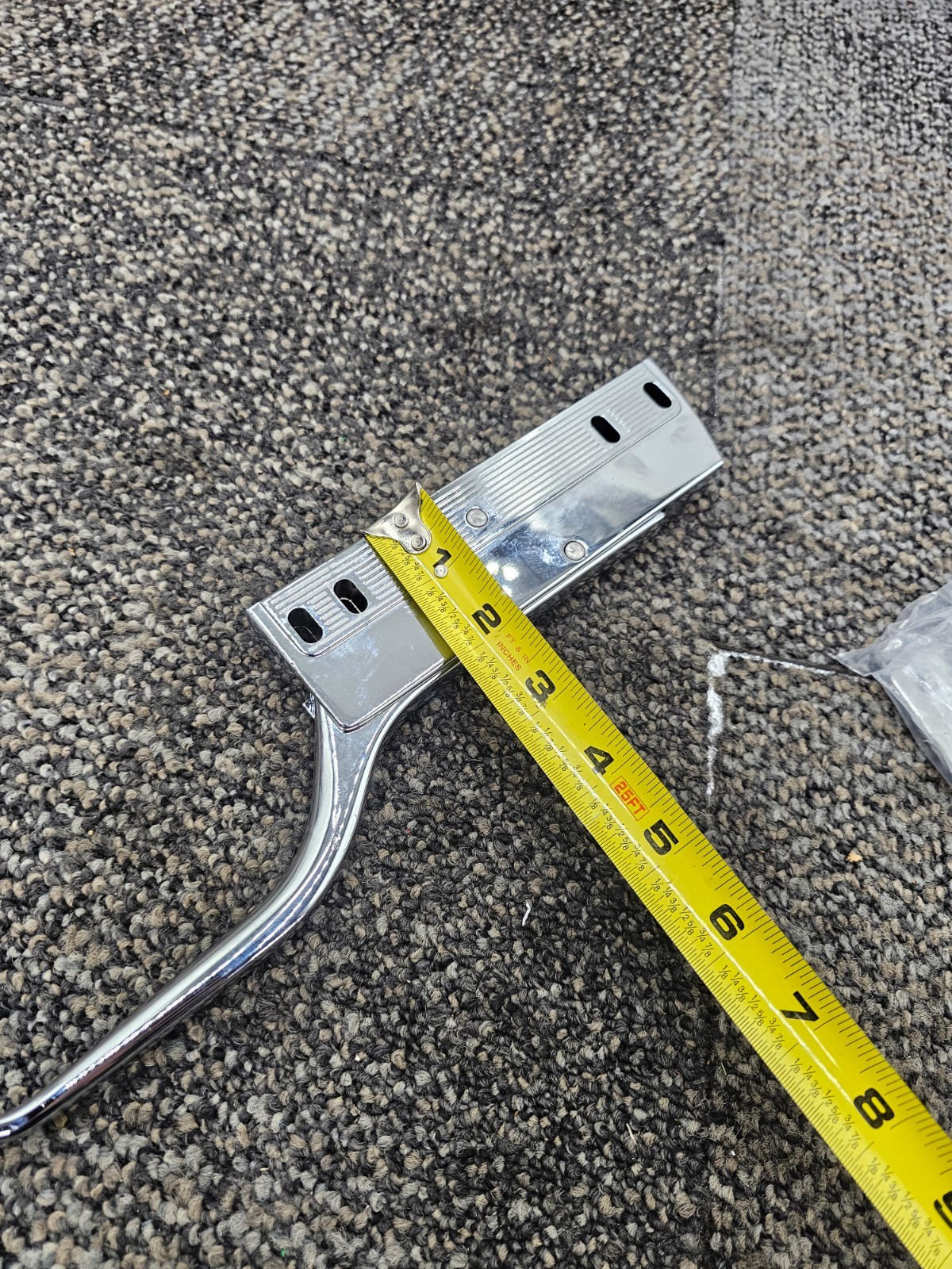 Component Hardware Group R25 Series Magnetic Latch Handle Steel Chrome
