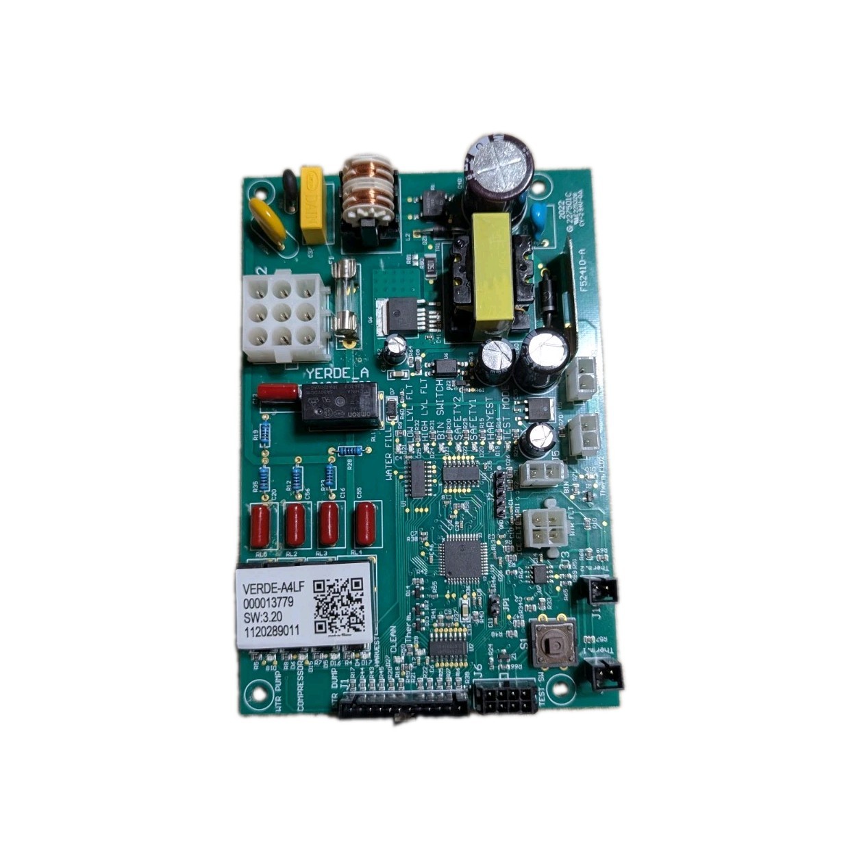 VERDE-A4LF Control Board for Commercial Ice Machine, MPN 000013779