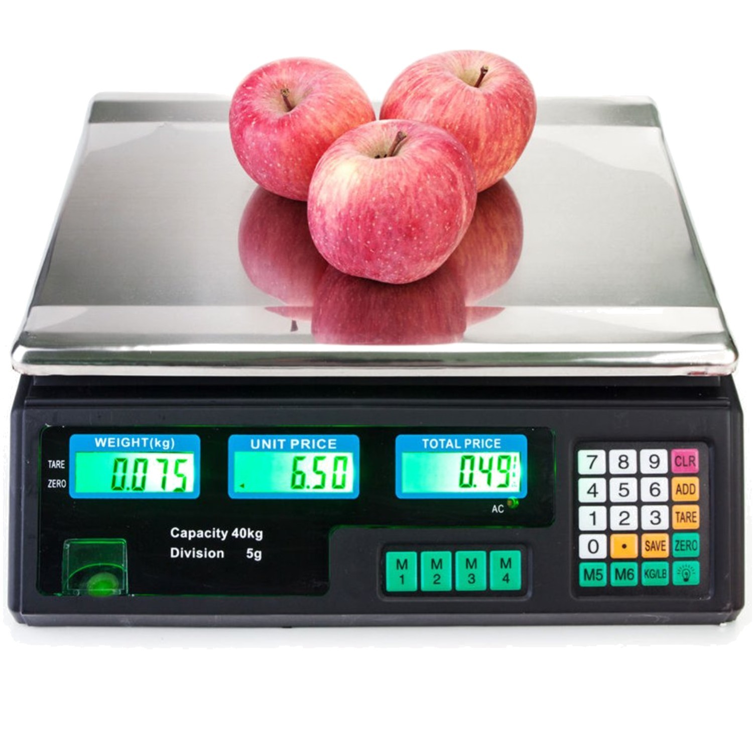 Digital Deli Food Produce Weight Scale for Retail Store