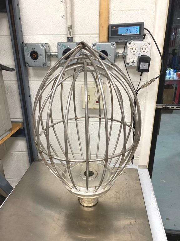 Mixer Attachment/ Hobart Whisk VML-80-I Stainless Steel Welded wires/HD 21 LBS