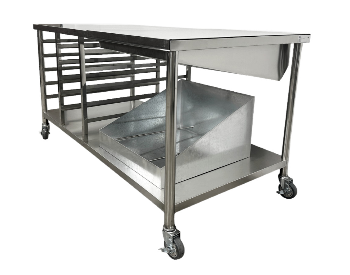 NSF 66″ Commercial Donut Glaze Table Stainless Steel
