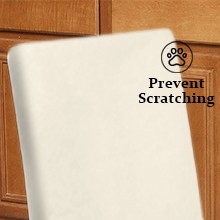 Cream Beige Chair Back Covers for Dining Room, Farmhouse Solid Cream Color Linen