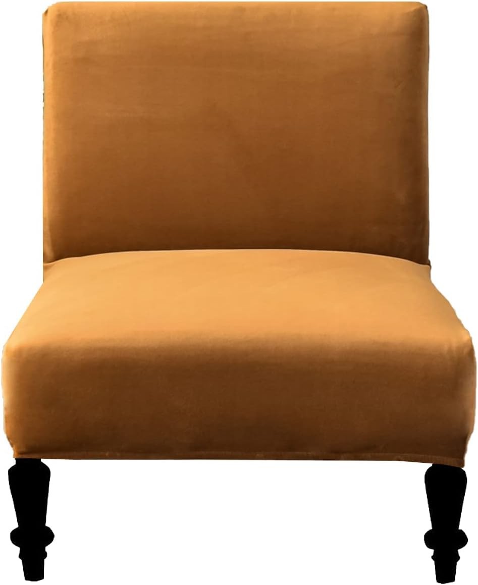 Armless Chair Slipcover Removable Armless Accent Chairs Covers Washable Armless
