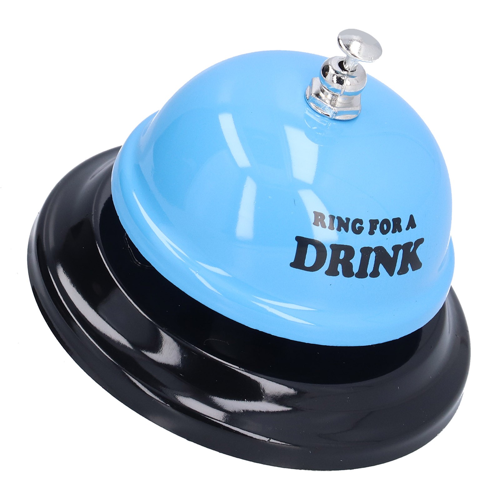 Hot Blue Restaurant Call Bell With Anti-Slip Base Manual Meeting Bar Service