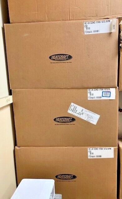 New Heatcraft Air Cooled Condenser FCB2 1×1 208/230V PSC 1075 Rpm’s 2 Circuits