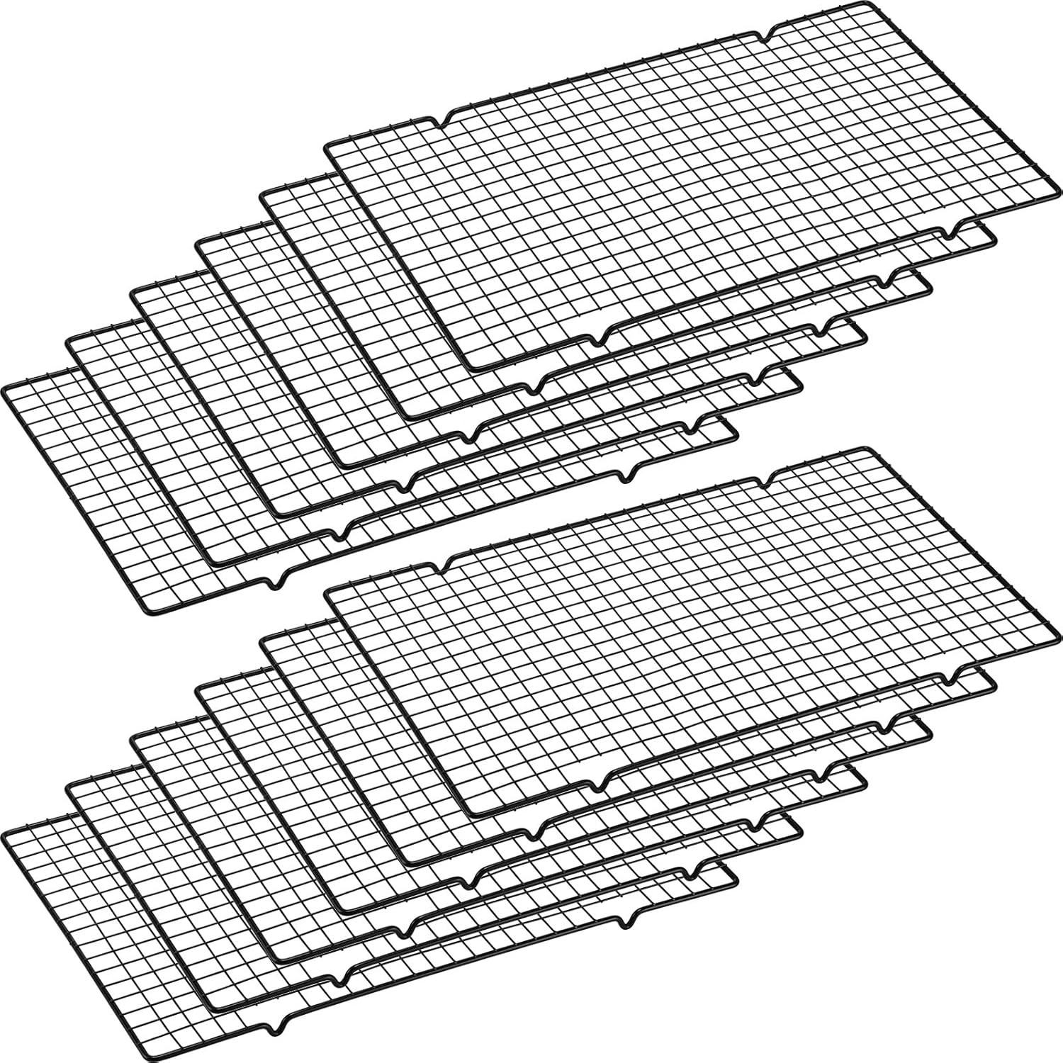 12 Pa 16 x 9.8 Inches Nonsti Cooling Ras for Baking, Grid