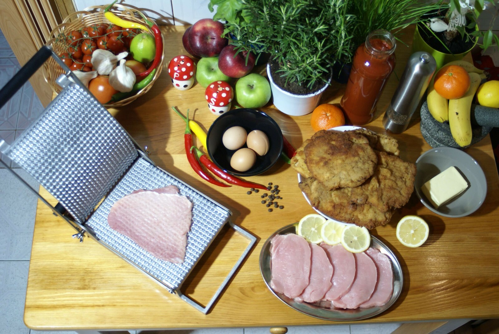 Manual Meat Tenderizer Cuber Meat Press K-MONT