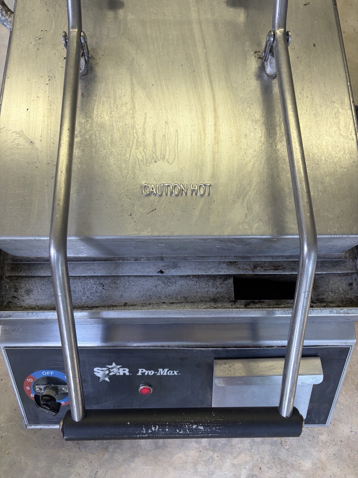 Panini Press Commercial Restaurant Star Pro Max 15 Inch Flat Top GW14B – TESTED
