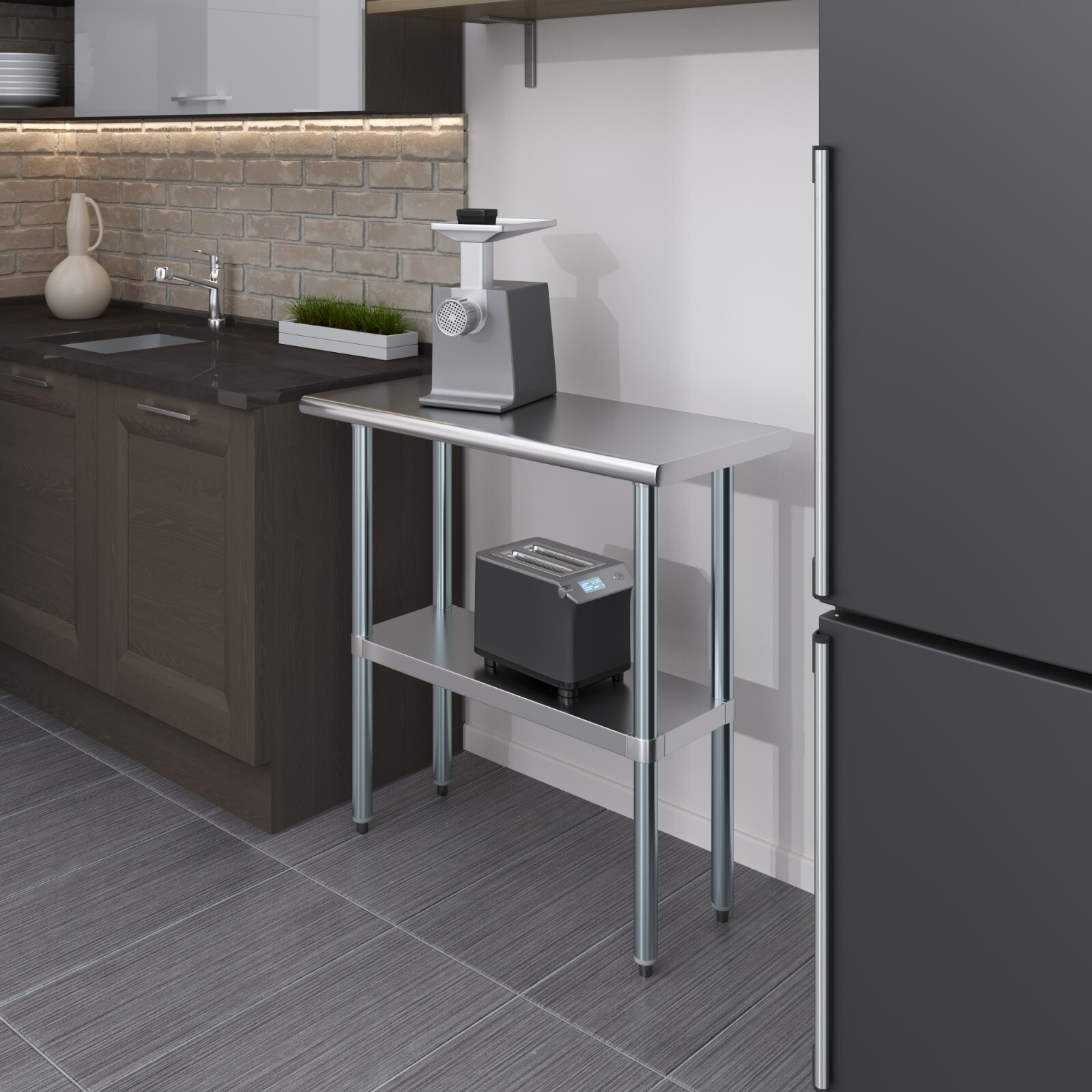 16 in. x 36 in. Stainless Steel Table