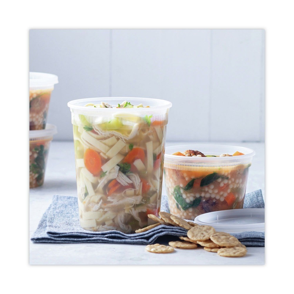 Pactiv Corp. YSD2516 16 oz. Newspring DELItainer Container – Clear (240/CT) New
