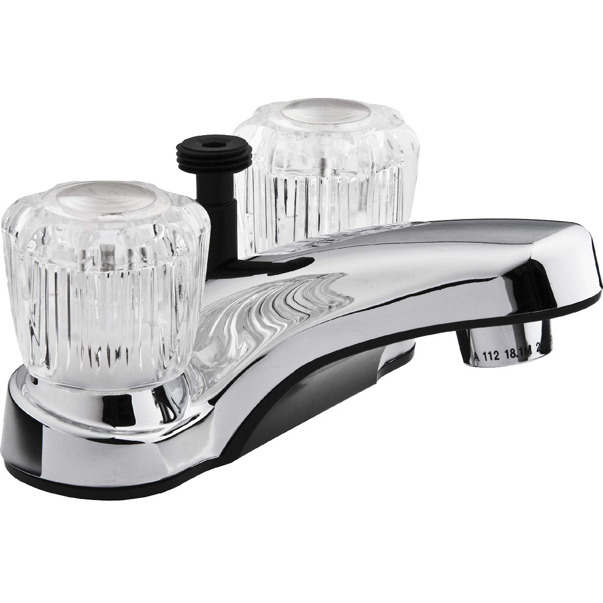 Dura Faucet Df-Pl720A-Cp Rv Bathroom Faucet Crystal Acrylic Knobs And Shower
