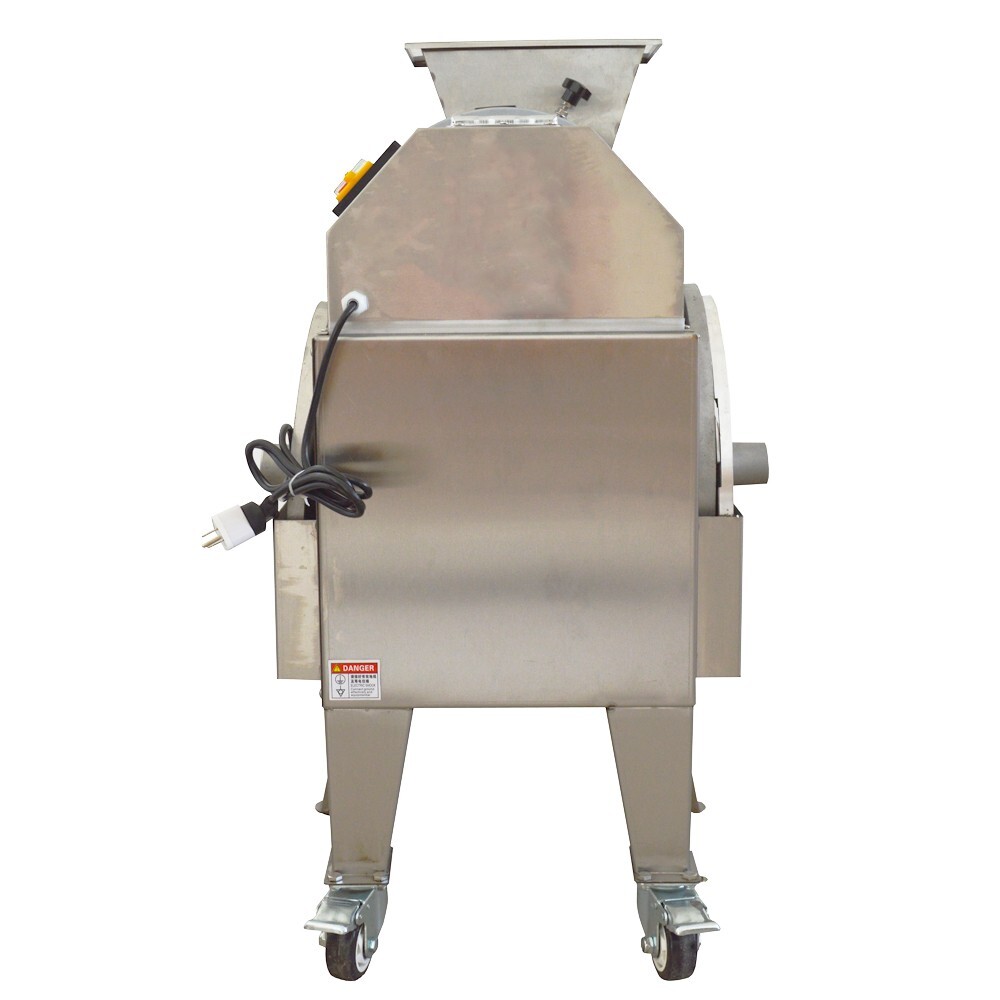 Root Vegetable Cutter 110V 0.75KW for Slicing/Shredding/Dicing Bulb Vegetables