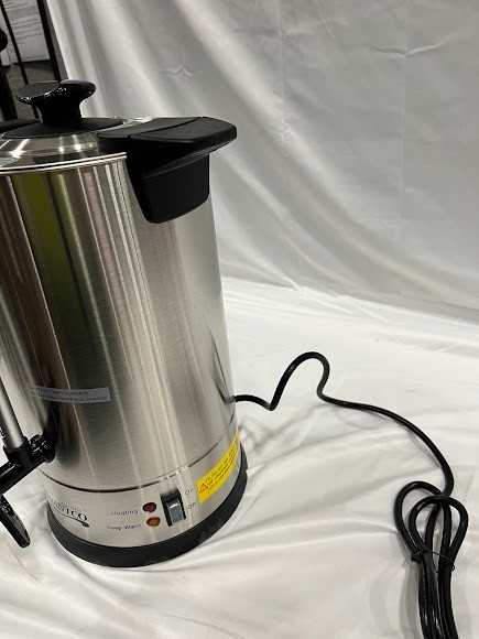 Avantco CU45ETL 45 Cup (225 oz.) Double Wall Stainless Steel Coffee Urn – 950W
