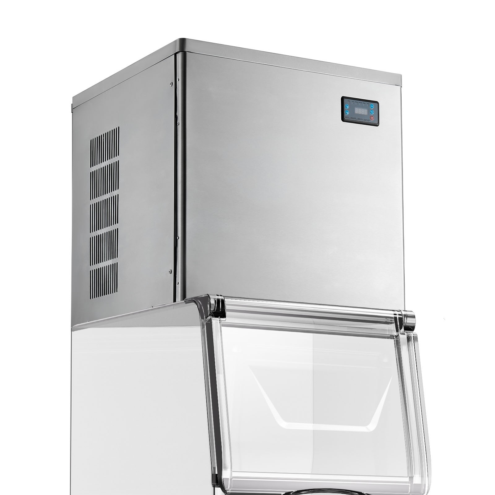 Uimoso Commercial Ice Maker Machine – 450 lbs/Day with Self-Cleaning Function