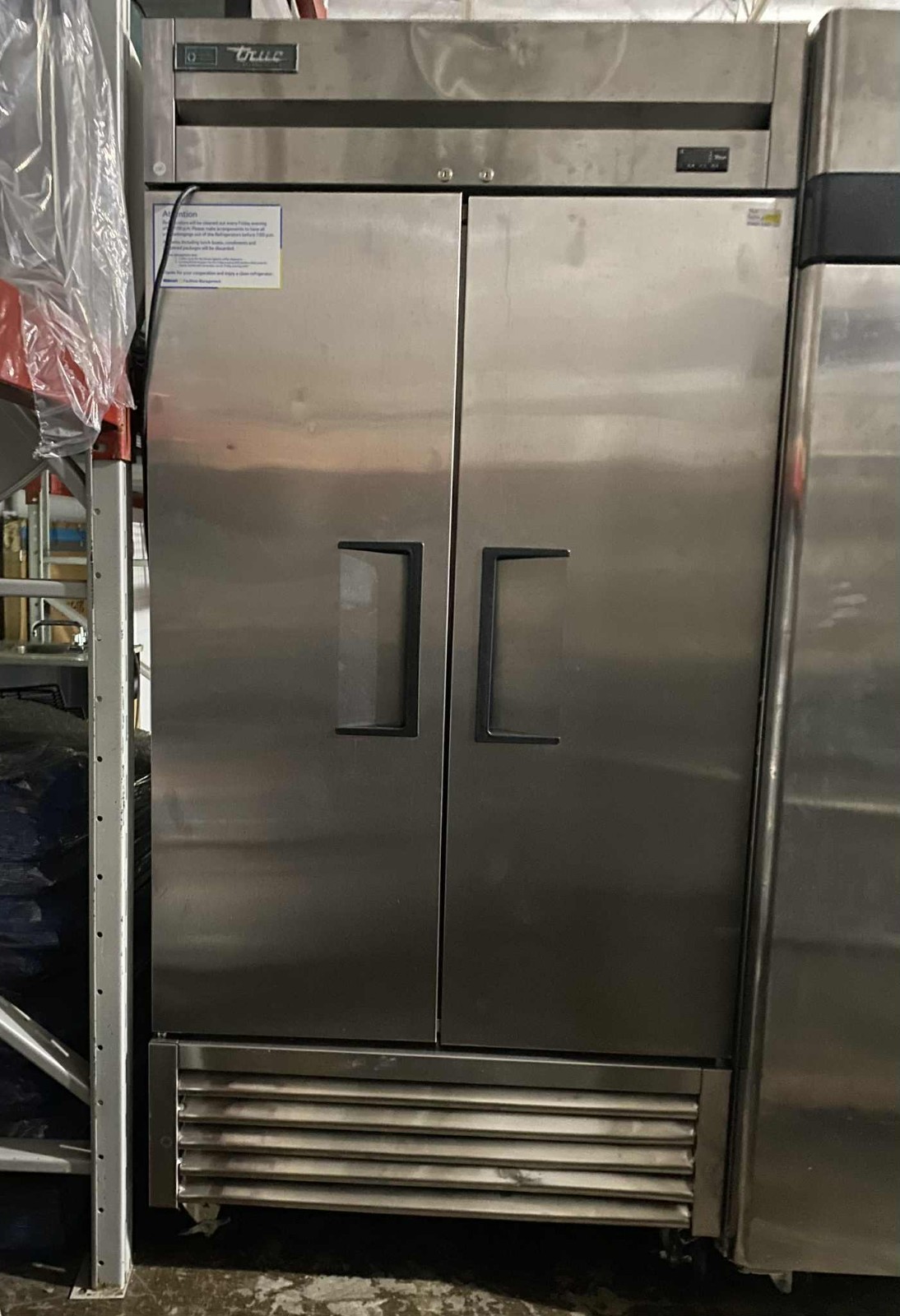 True (T-35-HC) «2020» Two Section Reach In Refrigerator
