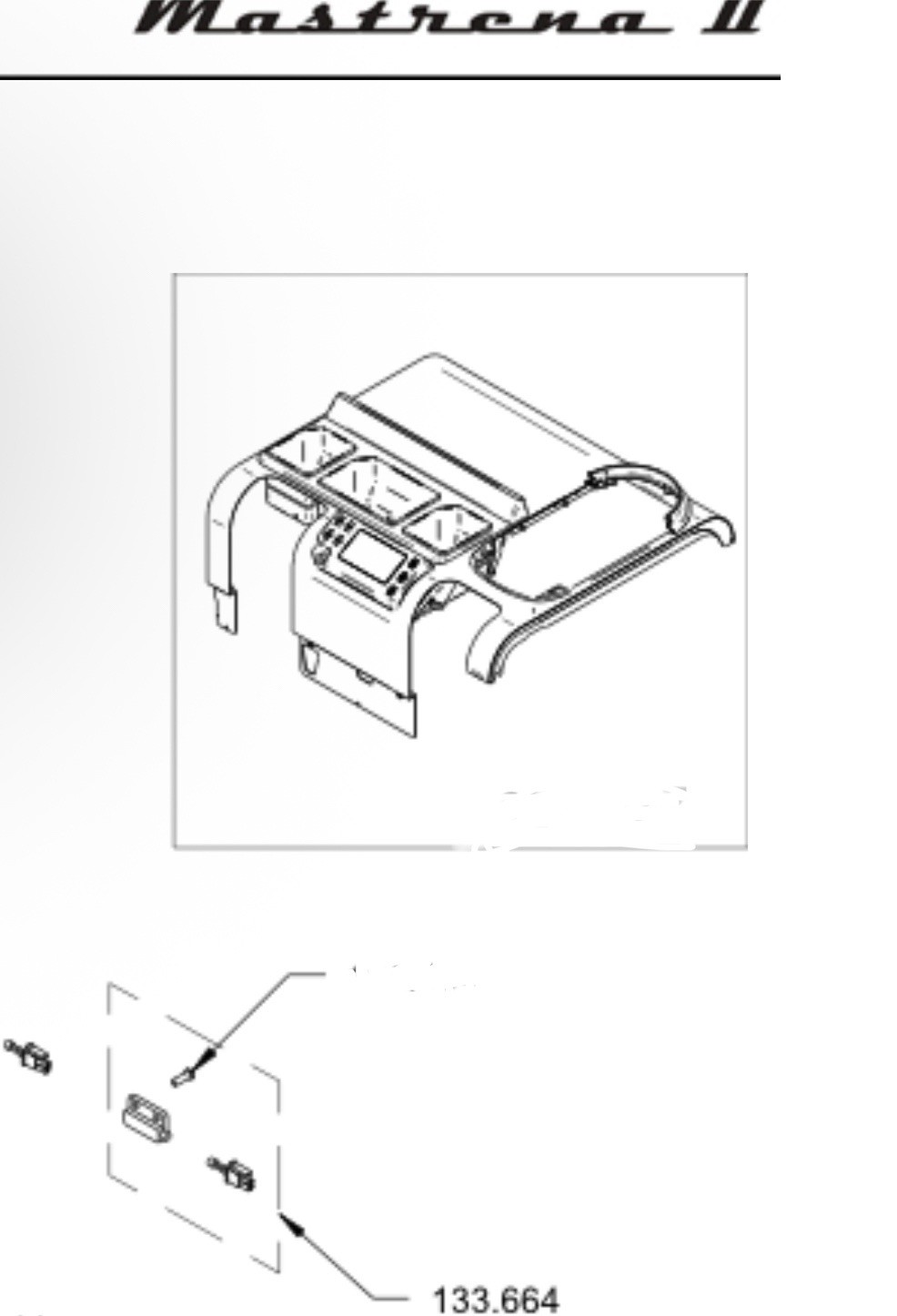 Mastrena II Reed Switch Assy 133.664 11080823