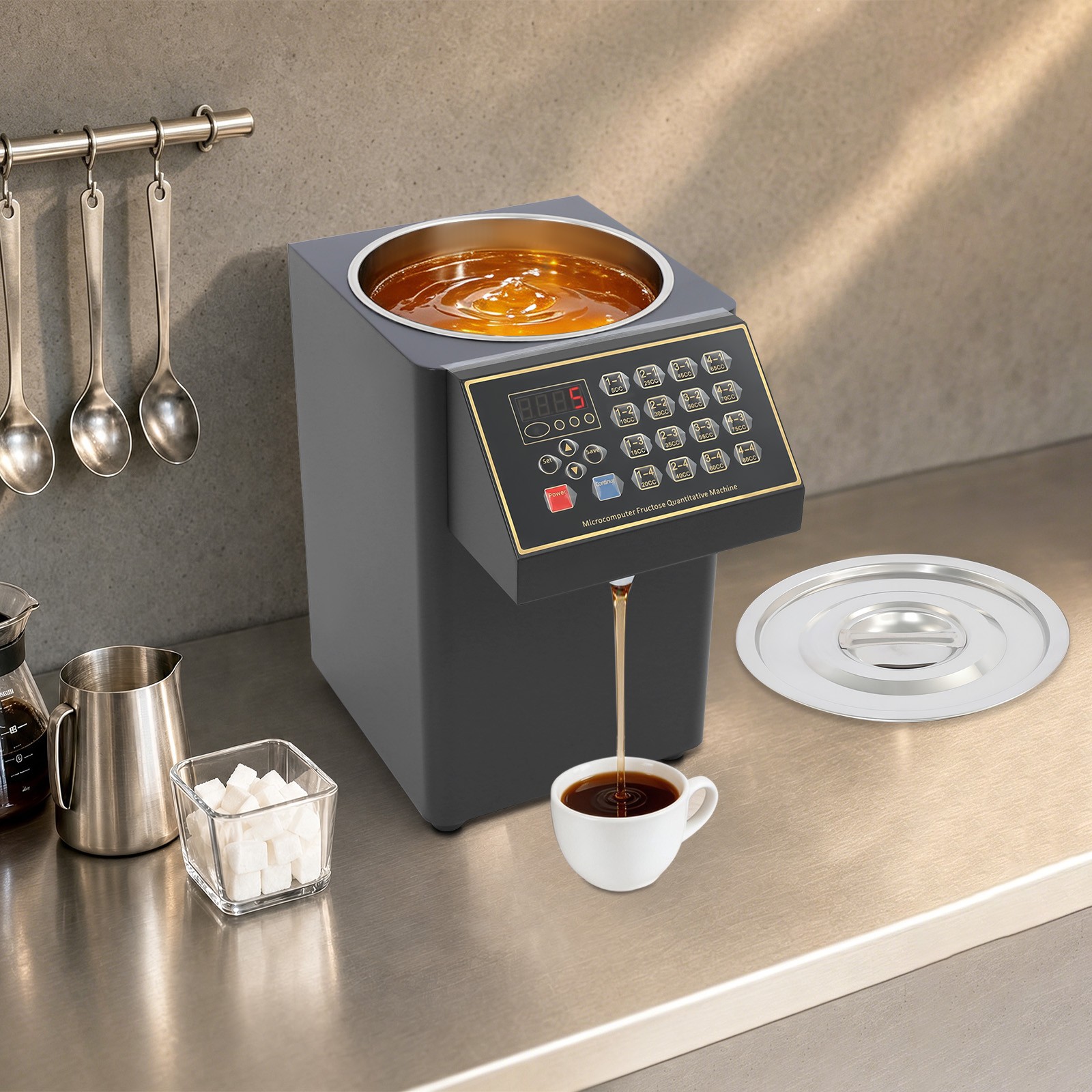 Fructose Quantitative Machine Fructose Dispenser For Commercial Bubble Tea 200W.