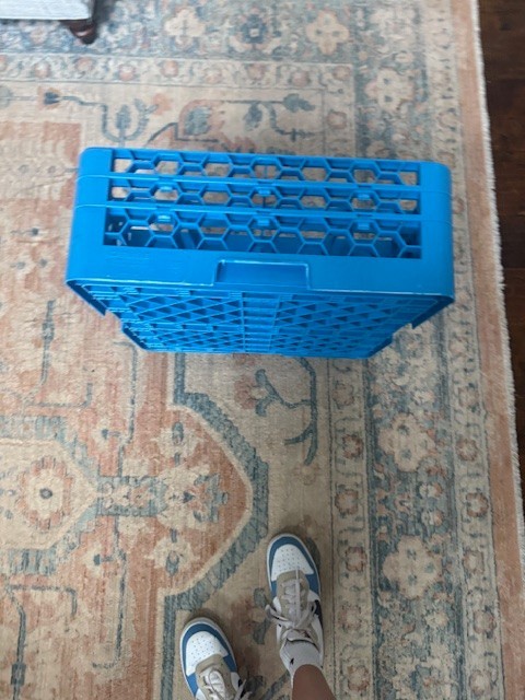 Commercial Dishwasher Machine 25 Cup Glass Tray Rack 3 Extenders Dishwashing