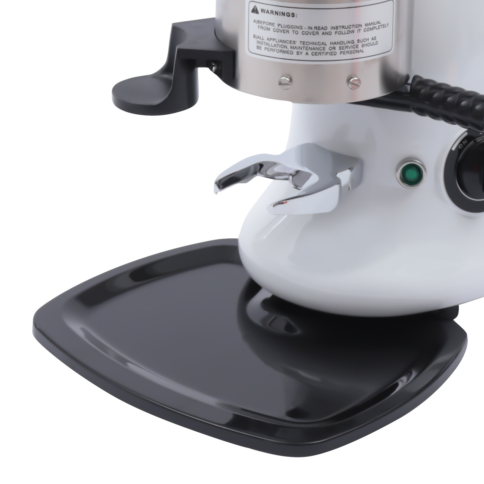 Commercial Espresso Machine 350W, Semi-Automatic Coffee Maker 10 grinding levels