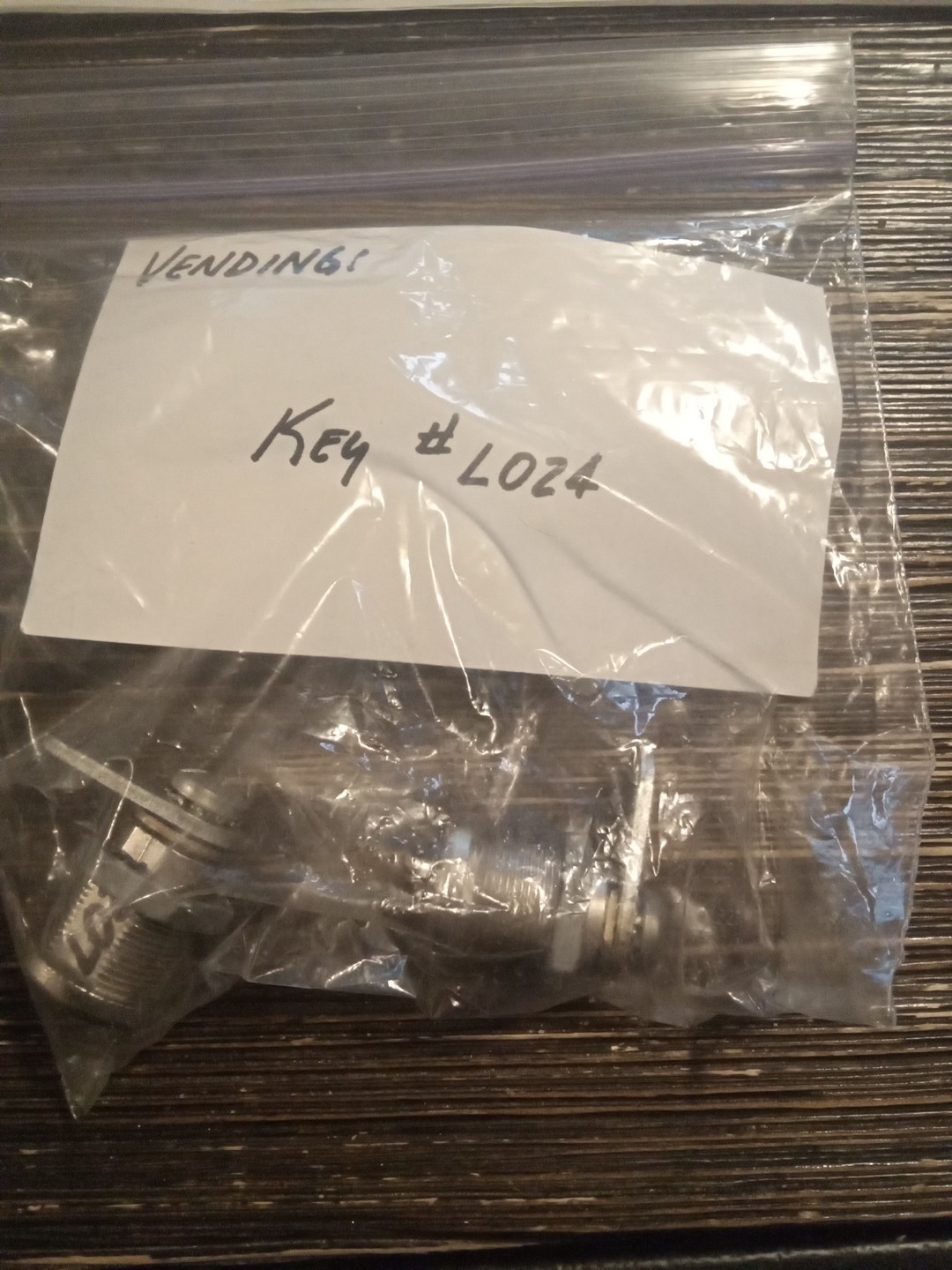 Lot Of 2 Unbranded Key Lock For Vending Machine