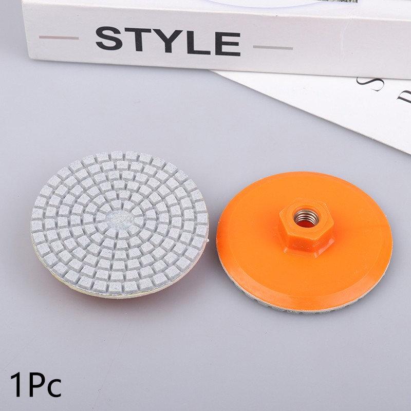 80mm 3 Inch Polishing Pad Wet Dry Buff Disc Abrasive For Sanding Granite