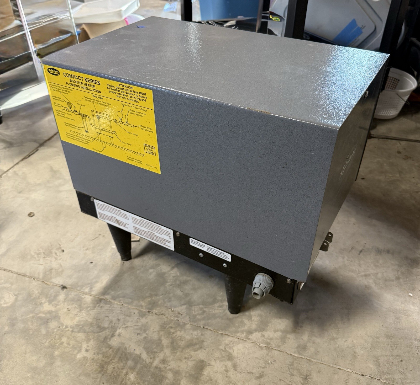 Hatco C-9 Commercial Booster Water Heater 9kW 208V Electric MPN C-9