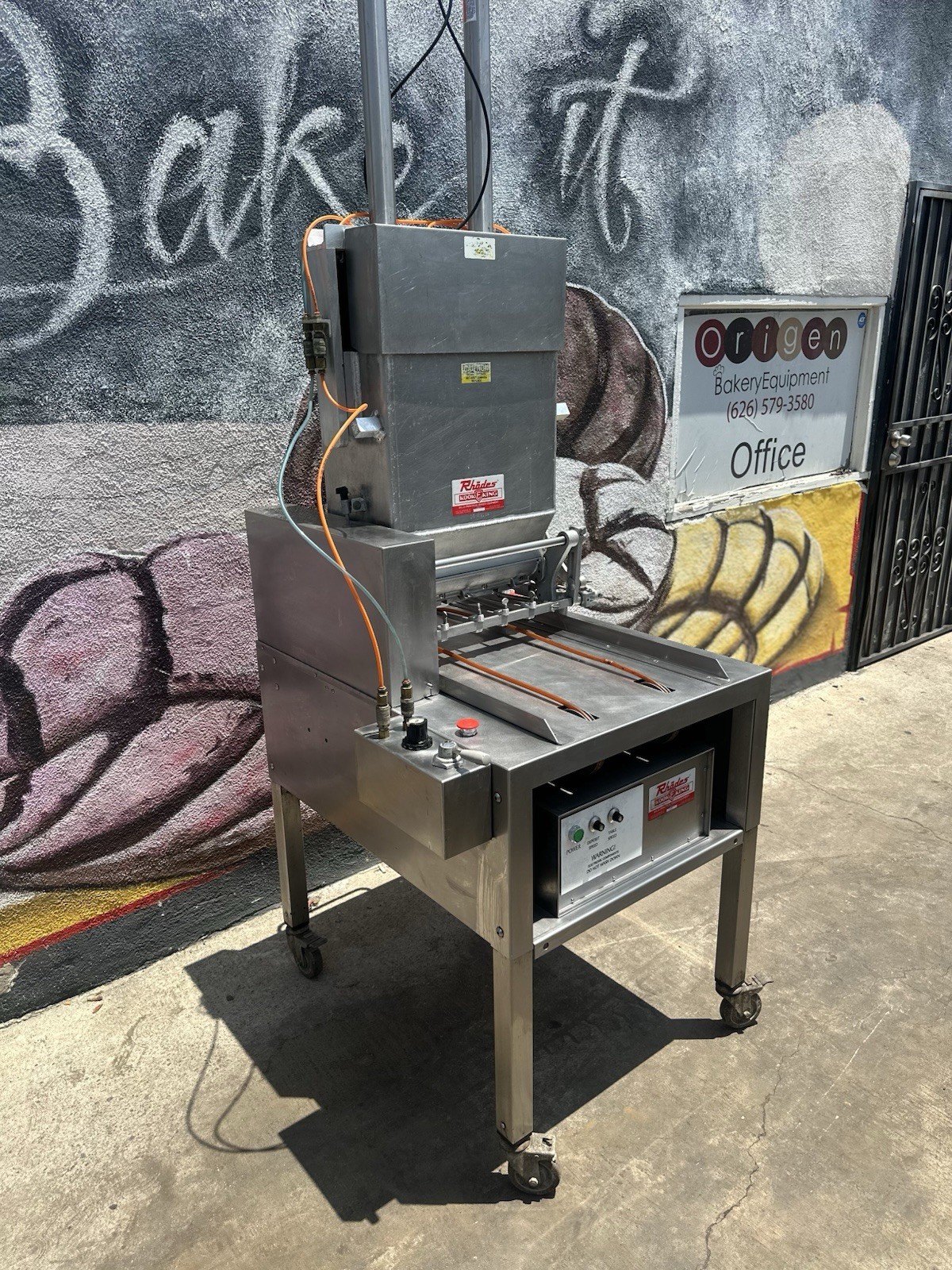 Rhodes Kook-E-King Super Automatic Cookie Depositor W Pressure Feed Hopper LOOK!