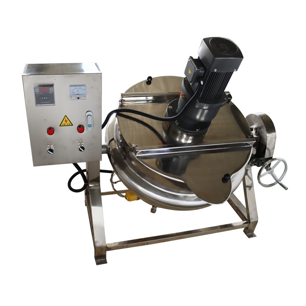 Various Size Jacketed Kettle: 13.2/26.5/52.83Gallon Commercial Jacketed Pot 220V