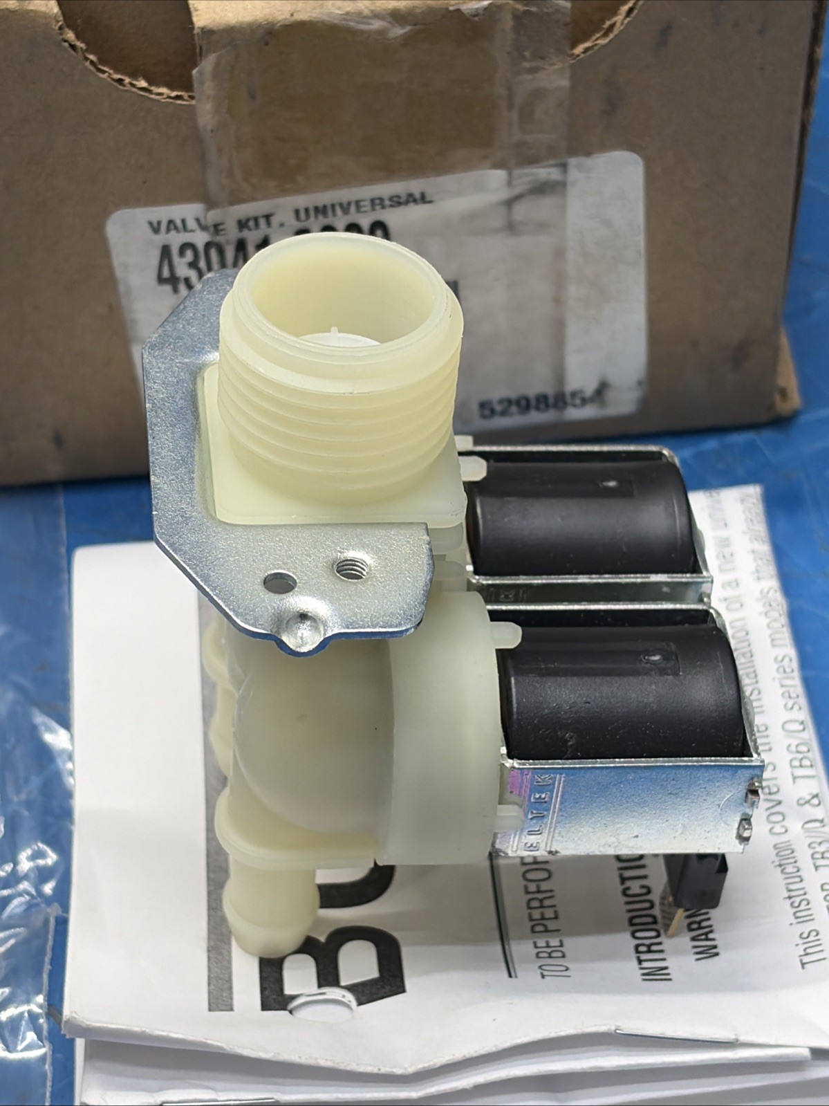 BUNN TEA/COFFEE BREWER VALVE KIT 43041.0000 DELTROL DSVP42-S-1-B-2-3 ,145PSI NIB