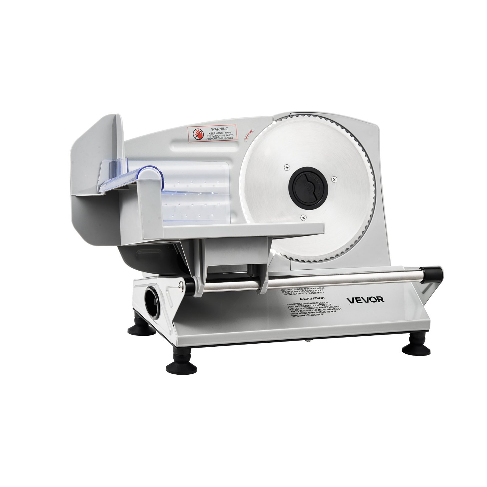 6.7″ Electric Meat Slicer 150W Deli Food Slicer Adjustable Thickness